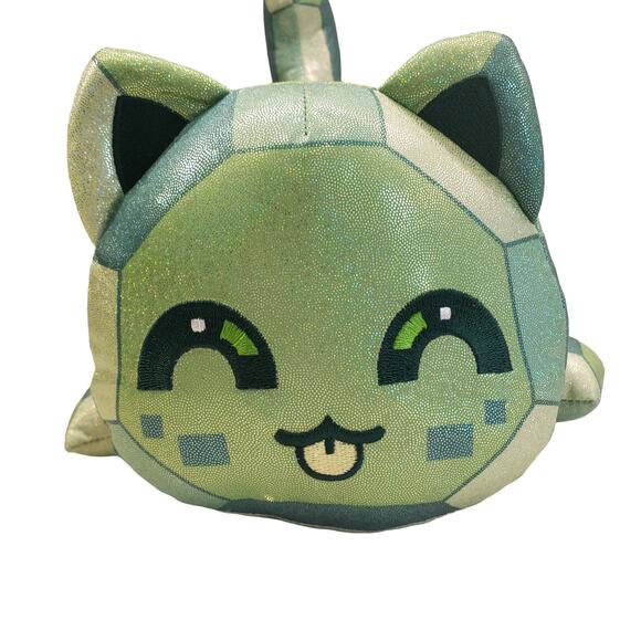 Aphmau MeeMeows Emerald Green Cat 12" Celestial Plush - Picture 1 of 10